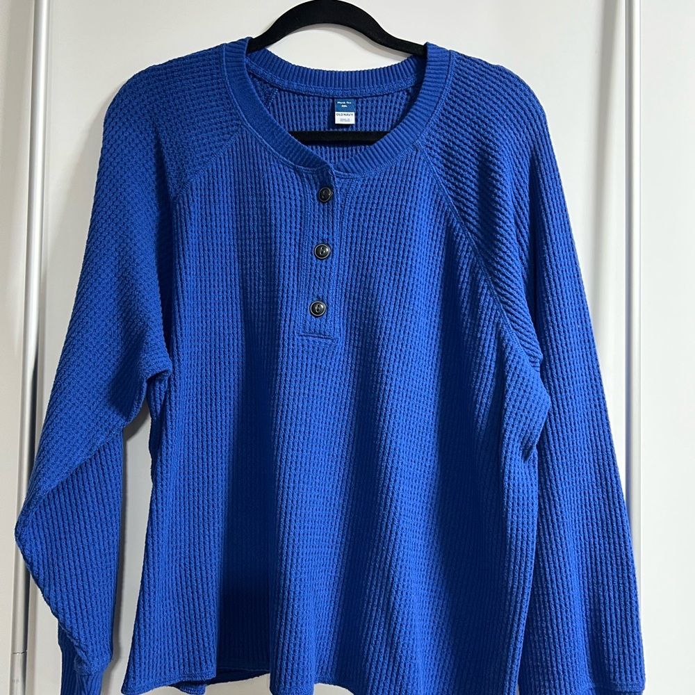Old Navy Royal Blue Knit Tee